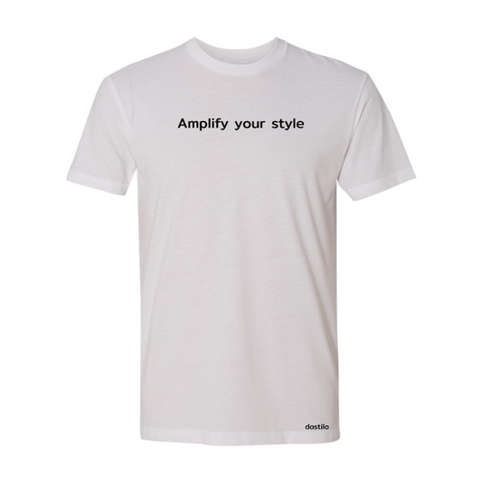 Amplify your style White T